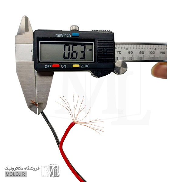 ضخامت رشته های سیم افشان دورشته 2x16 رشته مسی 0.35*2 بدون روکش