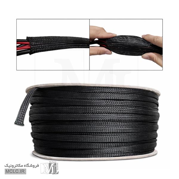 جوراب کابل Braided Expandable Cable Sleeve