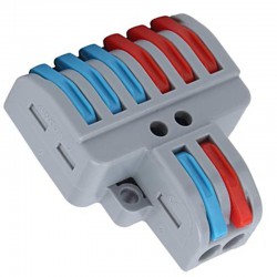 ترمینال کانکتور اهرمی 2 به 6 مدل LT-623