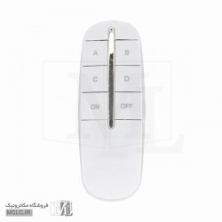 ریموت کنترل چهار کانال با گیرنده(رسیور) 220 ولت