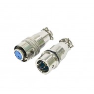 کانکتور نظامی بین راهی XS10JK دو پین نری و مادگی کانکتور نظامی بین راهی XS10JK دو پین نری و مادگی