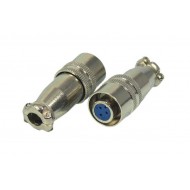 کانکتور نظامی بین راهی XS10JK سه پین نری و مادگی