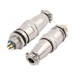 کانکتور نظامی بین راهی XS10JK پنج پین نری و مادگی