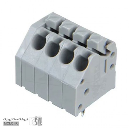 ترمینال روبردی فشاری 4 پین فیش آلات - کانکتور سوکت ترمینال