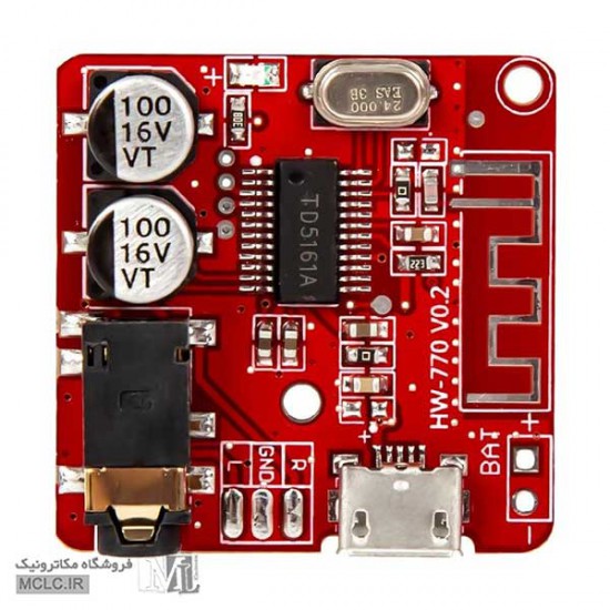 ماژول بلوتوث گیرنده صوتی HW-770 | LY-02-MINI ماژول الکترونیکی