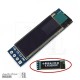 ماژول نمایشگر OLED 128 x 32 آبی 0.91 اینچ ماژول الکترونیکی