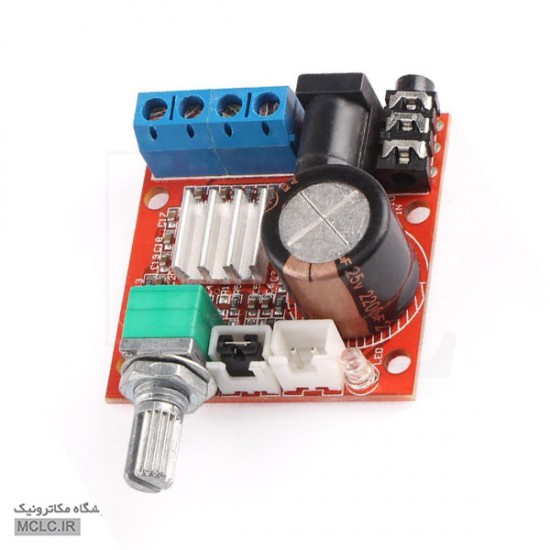 ماژول آمپلي فاير PAM8610 با ولوم صدا ماژول الکترونیکی