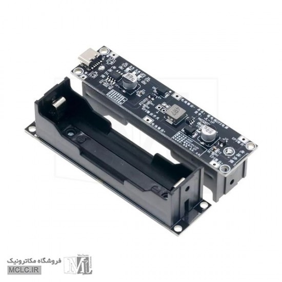 ماژول UPS 18650 ورودی شارژ Type-C ماژول الکترونیکی