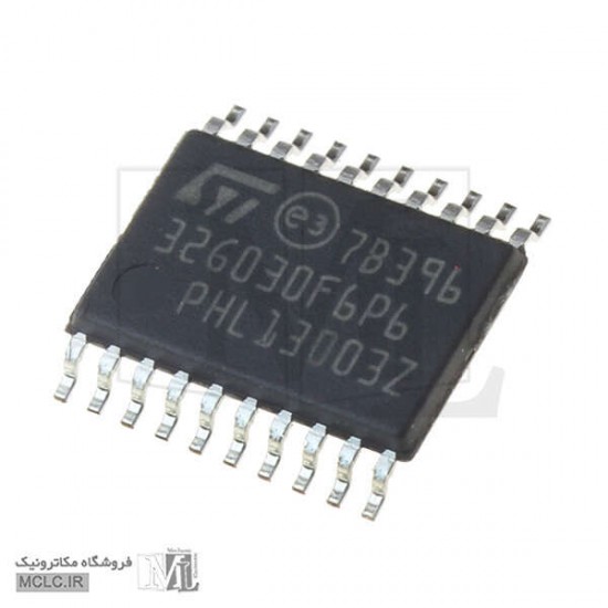 میکروکنترلر STM32G030F6P6 پکیج TSSOP-20 میکروکنترلر