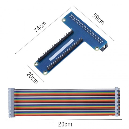 برد توسعه 40 پین GPIO مخصوص برد رسپبری پای RASPBERRY PI ماژول الکترونیکی