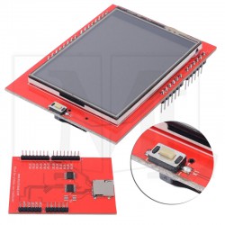 شیلد نمایشگر لمسی 2.4 اینچ آردوینو UNO