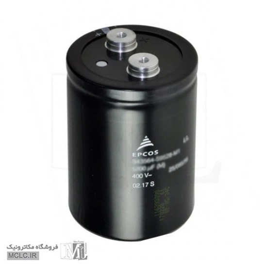 خازن الکترولیت 4700uF 400v مقاومت خازن سلف