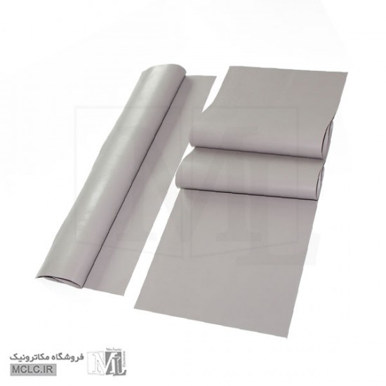 عایق سیلیکونی طوسی 30cmx0.3mm متری ابزار و تجهیزات الکترونیک