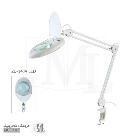 لوپ | ذره بین بغل میزی ZD-140A ابزار و تجهیزات الکترونیک