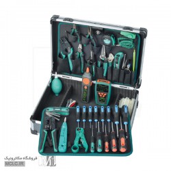 کیف ابزار شبکه پروسکیت PK-1938M2 - کیف ابزار با لوازم