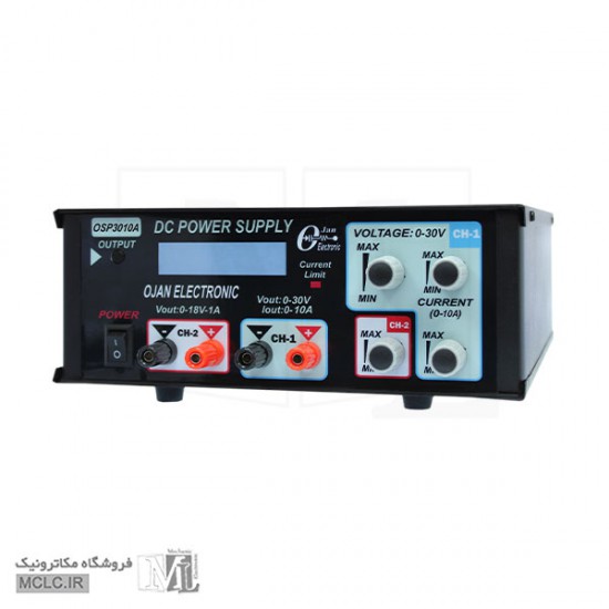 منبع تغذیه دو کاناله OSP-3010A اوژن الکترونیک ابزار و تجهیزات الکترونیک