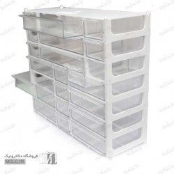 پالت 21 کشوی کریستالی - 3 سایز