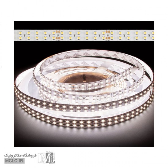 ریسه نواری 12 ولت سفید رول پنج متری LED