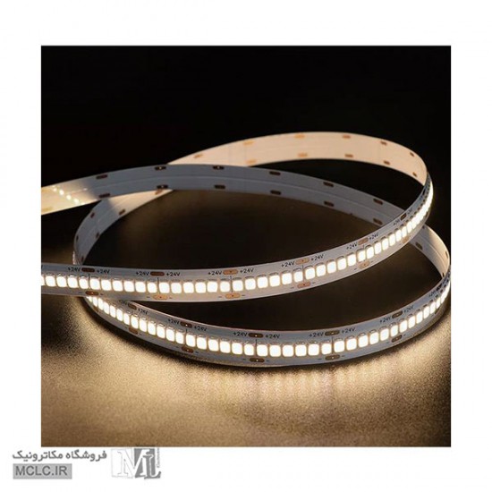 ریسه نواری 12 ولت سفید رول پنج متری LED