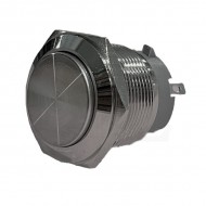شستی استیل گرد فشاری 22C-G10 شستی استیل گرد فشاری 22C-G10