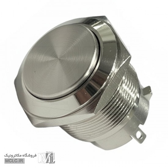کلید استیل گرد فشاری 22C-G10Z کلید سوئیچ باتوم