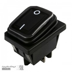 کلید راکر ضد آب بزرگ مشکی کلید راکر ضد آب بزرگ مشکی