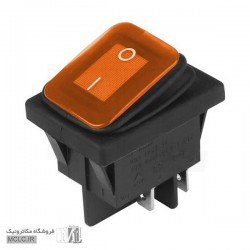 کلید راکر ضد آب بزرگ چراغدار نارنجی کلید راکر ضد آب بزرگ چراغدار نارنجی