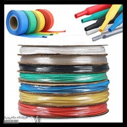 وارنیش حرارتی | شرینک مشکی سایز 10 رول 100 متری