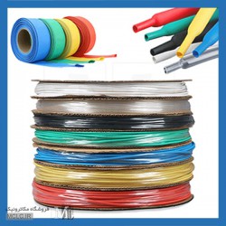 وارنیش حرارتی | شرینک آبی سایز 2 رول 400 متری