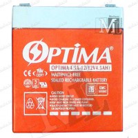 باتری خشک 12V 4.5Ah اپتیما
