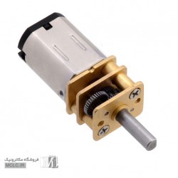موتور گیربکس فلزی 6 ولت 600 دور در دقیقه