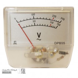 ولت متر آنالوگ 300 ولت متناوب | میتر بزرگ با شنت ولتاژ
