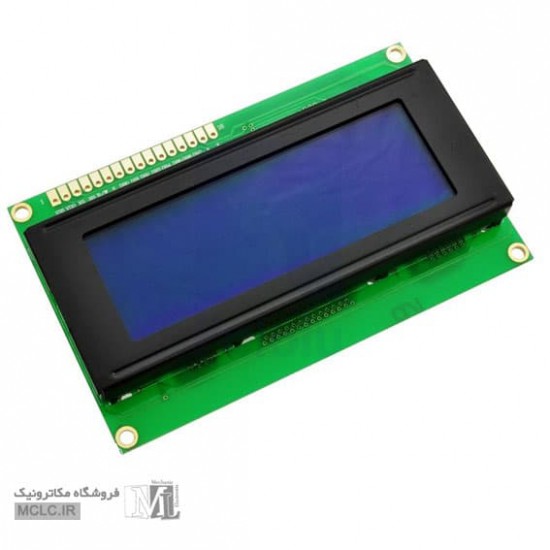 LCD کاراکتری 20*4  آبی 