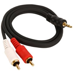 کابل تبدیل 2 به 1 صدا طول 1.5 متری