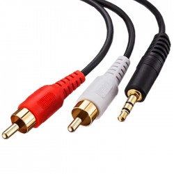 کابل تبدیل 2 به 1 صدا طول 1.5 متری