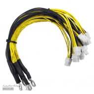 دسته سیم و کابلشو ماینری شش پین ده سوکت دسته سیم و کابلشو ماینری شش پین ده سوکت