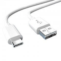 کابل تبدیل TYPE C به USB سفید- 1.4 متری