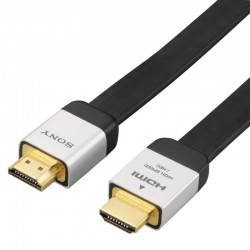 کابل HDMI سونی DLC-HE20HF فلت-2 متری کابل HDMI سونی DLC-HE20HF فلت-2 متری