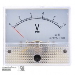 ولت متر آنالوگ 10 ولت مستقیم