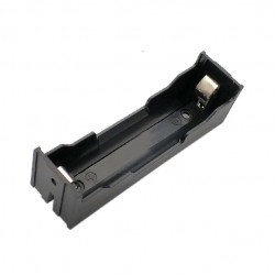 جاباتری لیتیومی تکی 18650 روبردی dip مشکی جاباتری لیتیومی تکی 18650 روبردی dip مشکی