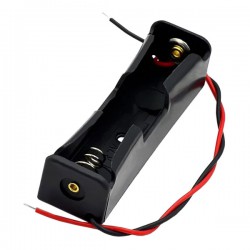 جاباتری لیتیومی 18650 تکی مشکی جاباتری لیتیومی 18650 تکی مشکی