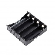 جاباتری لیتیومی چهار تایی 18650 روبردی dip مشکی