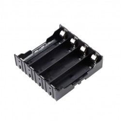 جاباتری لیتیومی چهار تایی 18650 روبردی dip مشکی