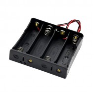 جاباتری لیتیومی چهار تایی 18650 مشکی جاباتری لیتیومی چهار تایی 18650 مشکی