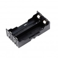 جاباتری لیتیومی دوتایی 18650 روبردی dip مشکی  جاباتری لیتیومی دوتایی 18650 روبردی dip مشکی