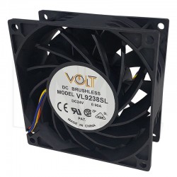 فن 24 ولت 9x9x3.8 بلبرینگی VL9238SL 9038