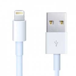 کابل شارژر آیفون USB به لایتنینگ - 1 متری کابل شارژر آیفون USB به لایتنینگ - 1 متری