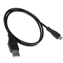 کابل تبدیل USB به MICRO USB مشکی- 60 سانتی متری کابل تبدیل USB به MICRO USB مشکی- 60 سانتی متری