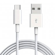 کابل تبدیل TYPE C به USB سفید- 1.4 متری کابل تبدیل TYPE C به USB سفید- 1.4 متری