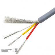 کابل شیلد 3 مغزی 28AWG 2547 - یک متری  کابل شیلد 3 مغزی 28AWG 2547 - یک متری